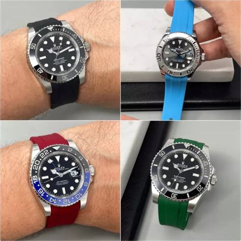 rolex submariner replica con cinturino in gomma